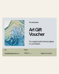 Art Gift Voucher card, The Gathering design