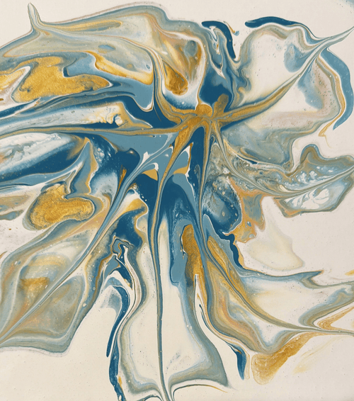 Paint Poured Flower Creation Workshop - Barnsdale Gardens