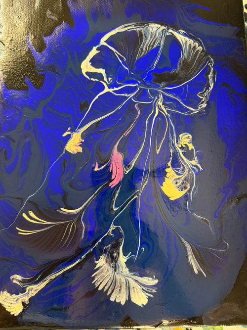 Paint Pouring Jellyfish Workshop - 24th September 2026 - 19:30-21:30, Stamford.