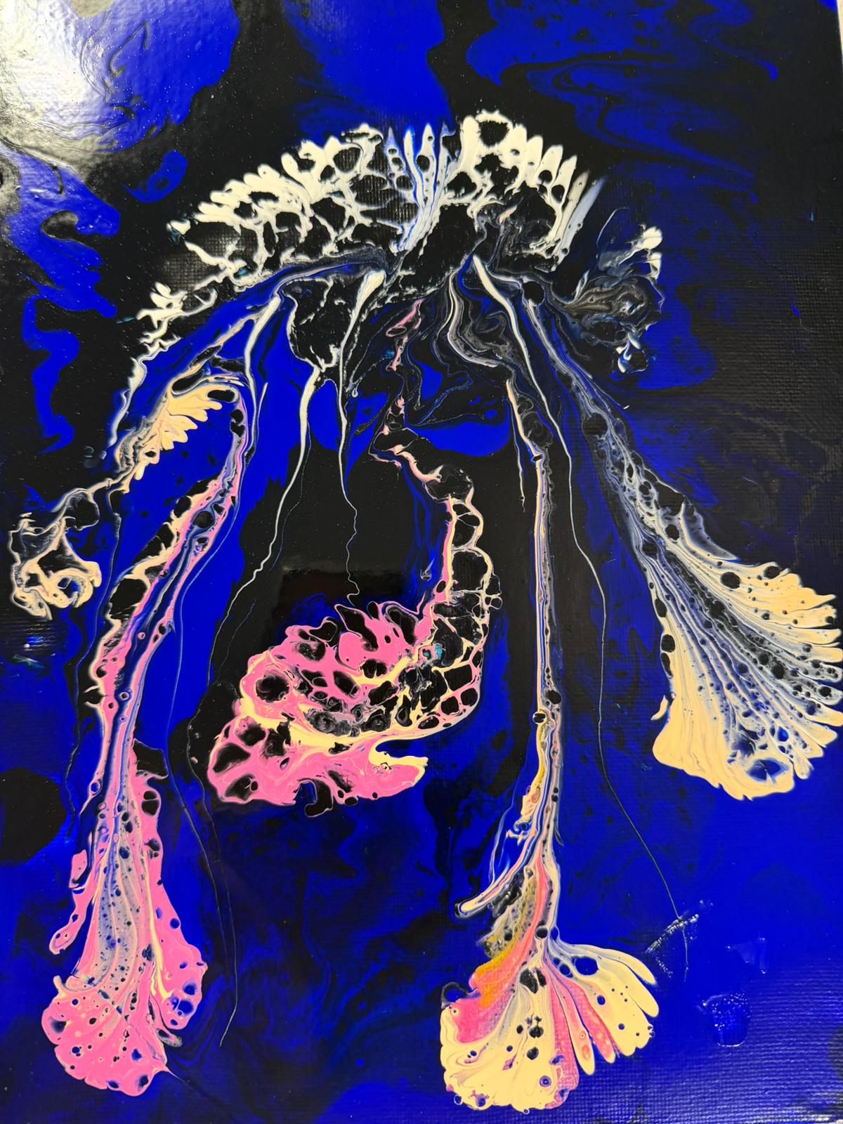 Paint Pouring Jellyfish Workshop - 24th September 2026 - 19:30-21:30, Stamford.